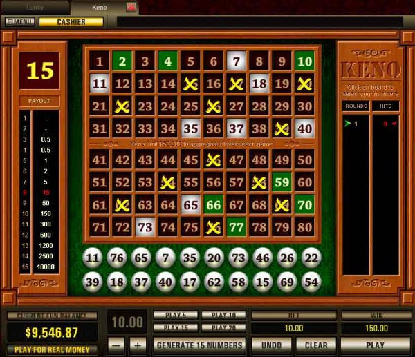 Keno (Pragmatic Play) Image 2
